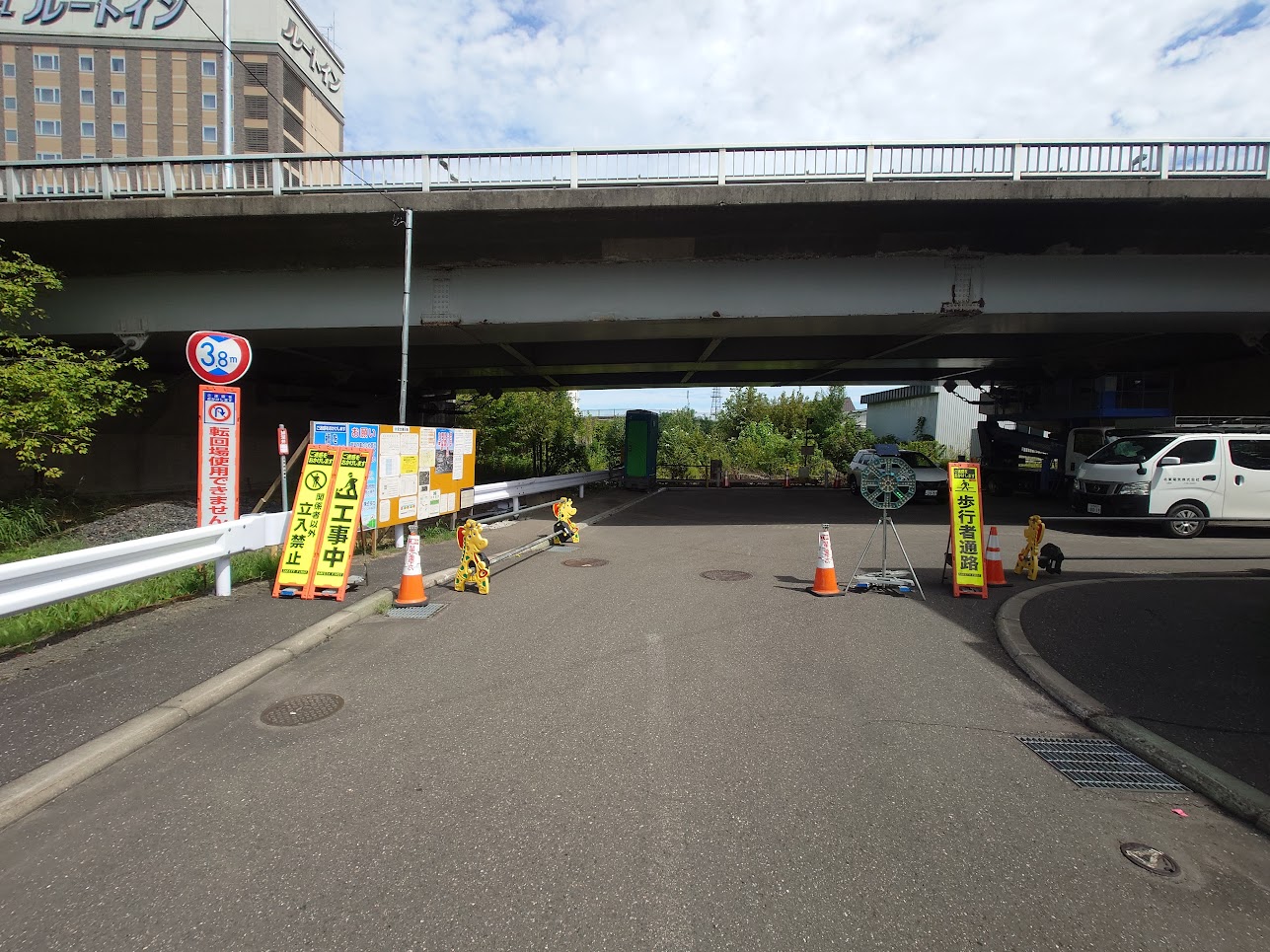 一般国道239号 興部町 宇津橋下部工事