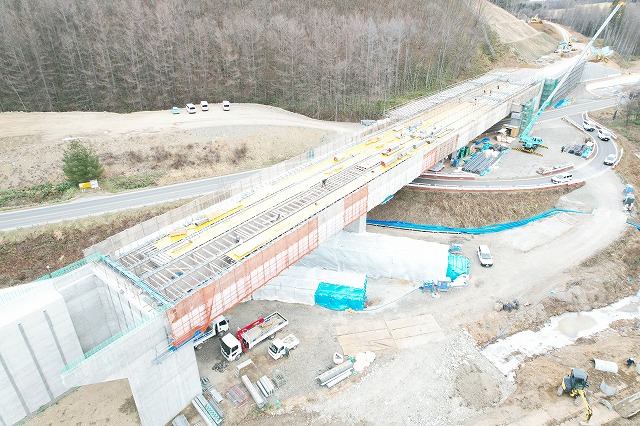 遠軽北見道路 遠軽 町生田原改良工事