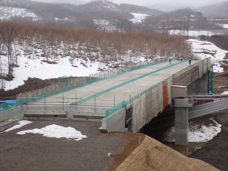 遠軽北見道路 遠軽 町生田原改良工事画像4