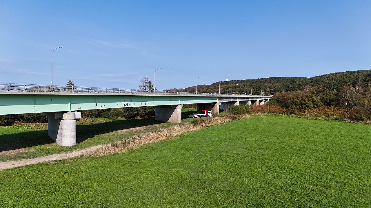 一般国道239号 興部町 宇津橋下部工事
