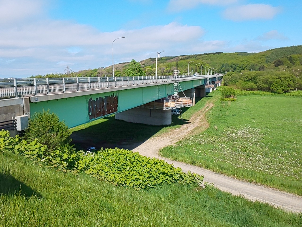 一般国道238号 北見市 常呂大橋耐震補強工事画像1