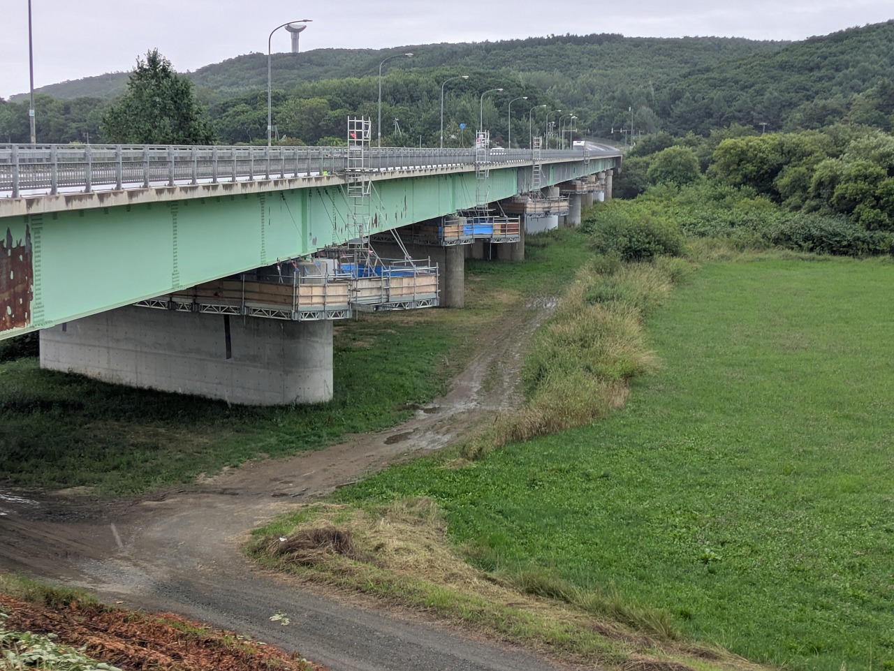 一般国道238号 北見市 常呂大橋耐震補強工事画像2