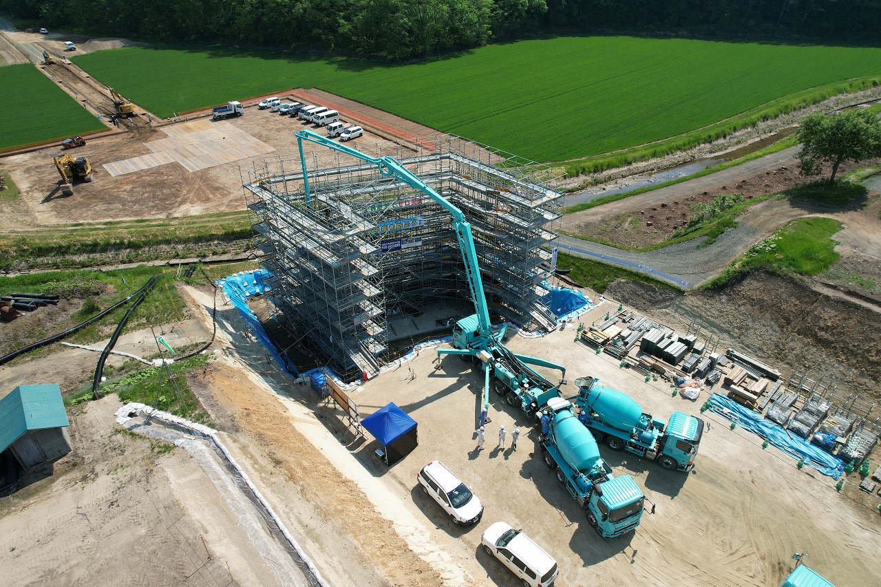 一般国道 39号 北見市 端野橋下部工事画像3