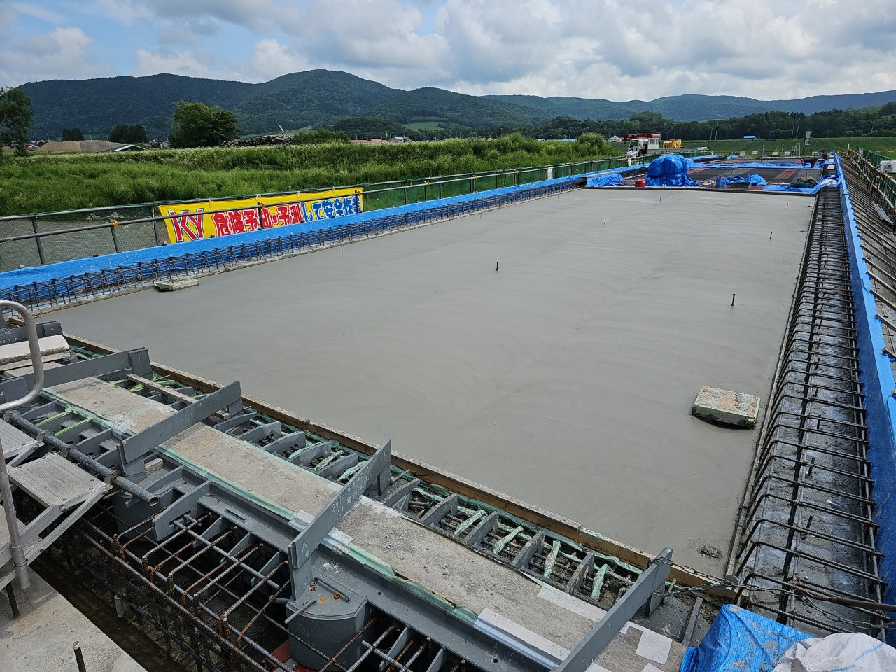 一般国道239号 興部町 宇津橋下部工事